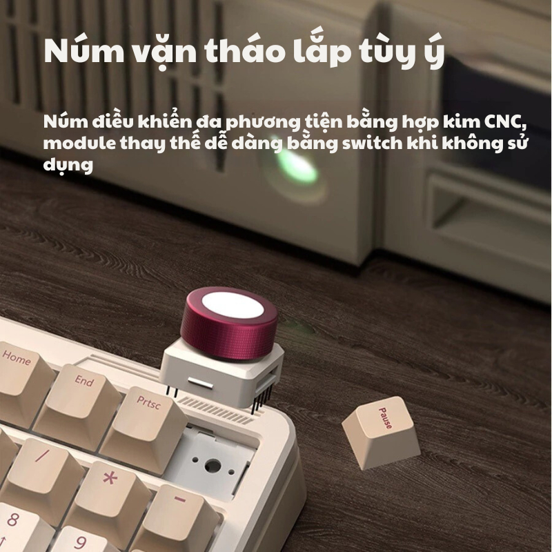 Bàn phím cơ không dây Fullsize ILOUBEE B98 - 3 mode kết nối - Hotswap 5 pin -  Có app tùy chỉnh | BigBuy360 - bigbuy360.vn