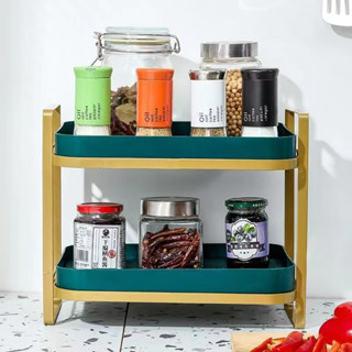 Giá úp cốc chén khay trà kim loại để bàn hygge có rãnh thoát nước không ráo, kệ úp ly 2 tầng cao cấp