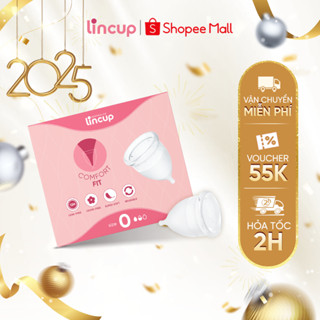 Cốc nguyệt san Lincup chính hãng size 25ml/34ml/40ml Nhập khẩu Mỹ, an toàn, tiện lợi