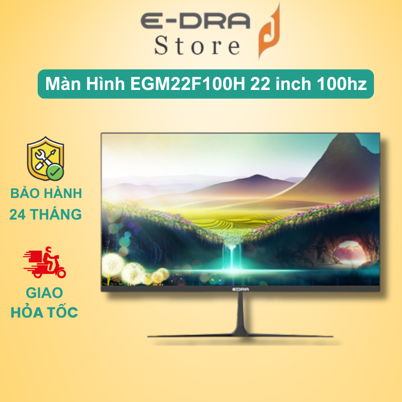 Màn hình Gaming EDRA EGM22F100H 22 inch FullHD 100Hz (Cổng kết nối: 1x HDMI)