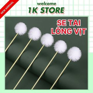 Cây Ráy Tai Se Tai Lông Vịt Tiện Lợi, An Toàn Cho Người Lớn - Dụng Cụ Chăm Sóc Tai #
