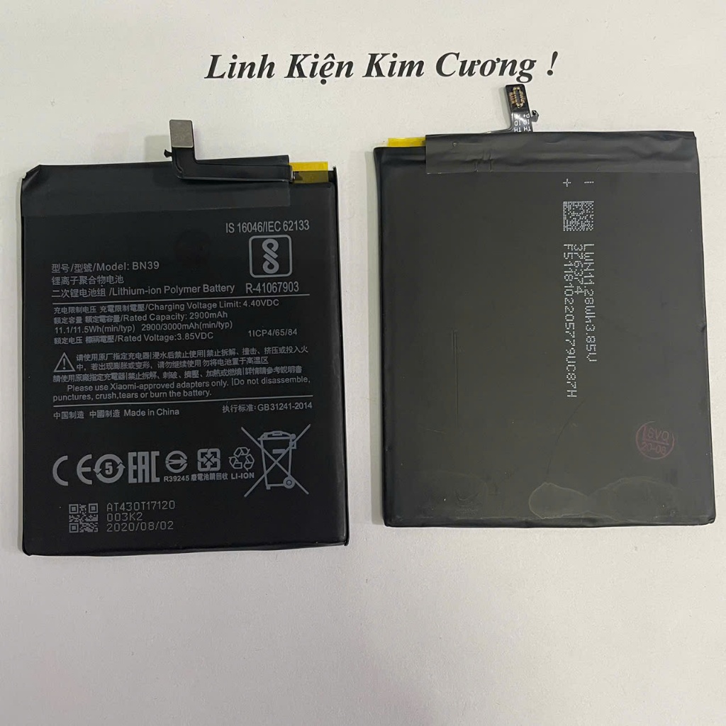 Pin BN39 dành cho xiaomi Mi play