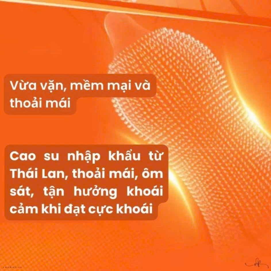Bao cao su gai lưỡi mèo thế hệ mới oio, bcs có gai siêu mỏng kéo dài thời gian quan hệ