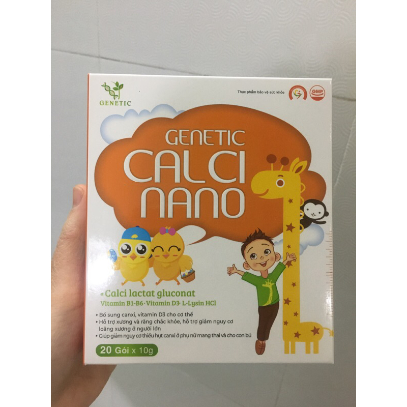 THẠCH CANXI HỮU CƠ- GENETIC CALCI NANO