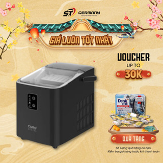 Máy làm đá CASO IceChef Compact màu đen model 2024 nội địa Đức công nghệ máy nén cao cấp GermanySnT 450241