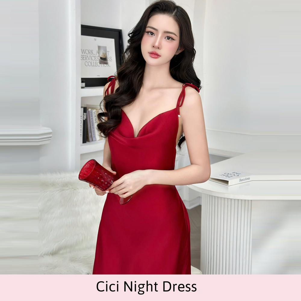 Đầm Ngủ Lụa Latin Thượng Hạng CiCi Night Dress VSecert