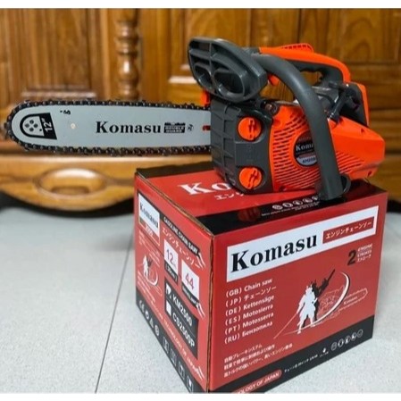 Máy cưa xích Komasu KM - 2500 Máy Cưa Xích Chạy Xăng Komasu KM 2500 Cưa Mini,Cưa cụt Lam 30mm bảo hà