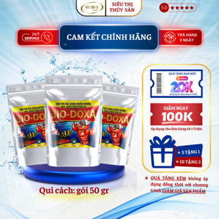 BIO-DOXA - GIẢI QUYẾT TÌNH TRẠNG CÁ BỊ NHIỄM KHUẨN NẶNG SAU 3 NGÀY - GÓI 50 GR