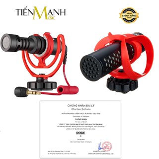 [Chính Hãng] Micro Shotgun Thu Âm Định Hướng Rode VideoMicro, VideoMicro II - Mic Lọc Ồn Quay Phim, Phỏng Vấn, Podcast