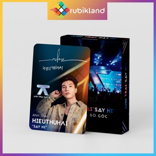 [33 Lá] Bài Lomo Card Anh Trai Say Hi Card Bo Góc Thẻ Bài Thần Tượng Sưu Tập Hieuthuhai Jsol Anh Tài
