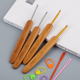 Kim móc Len cán gỗ nhiều size