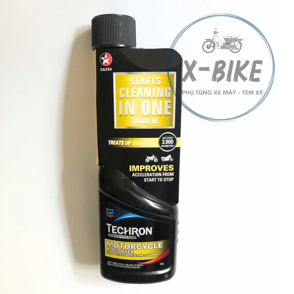 Dung Dịch Vệ Sinh Buồng Đốt & Kim Phun Xăng Caltex Havoline Techron Concentrate Plus 75ml