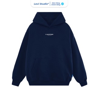Áo Hoodie Nỉ Lông Cáo Thêu Lavi Studio Local Brand/ Simple in nổi