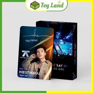 [33 Lá] Bài Lomo Card Anh Trai Say Hi Card Bo Góc Thẻ Bài Thần Tượng Sưu Tập Hieuthuhai Jsol Anh Tài