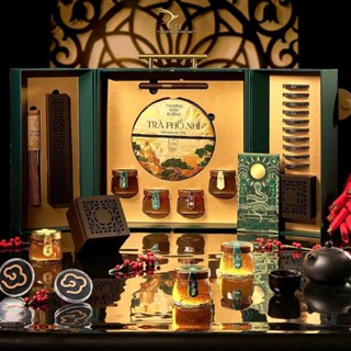 Set quà tết 2025 Cici Thượng đỉnh yến, Bích Xà Lục Kim, Bích Xà Đăng Minh cao cấp, sang trọng