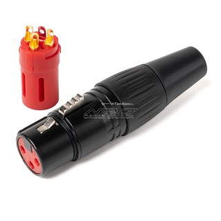 Đầu Rắc Canon Cái Chân Đồng Dùng Hàn Dây Tín Hiệu Âm Thanh giá 1 chiếc jack canon neutrik. J-CN 