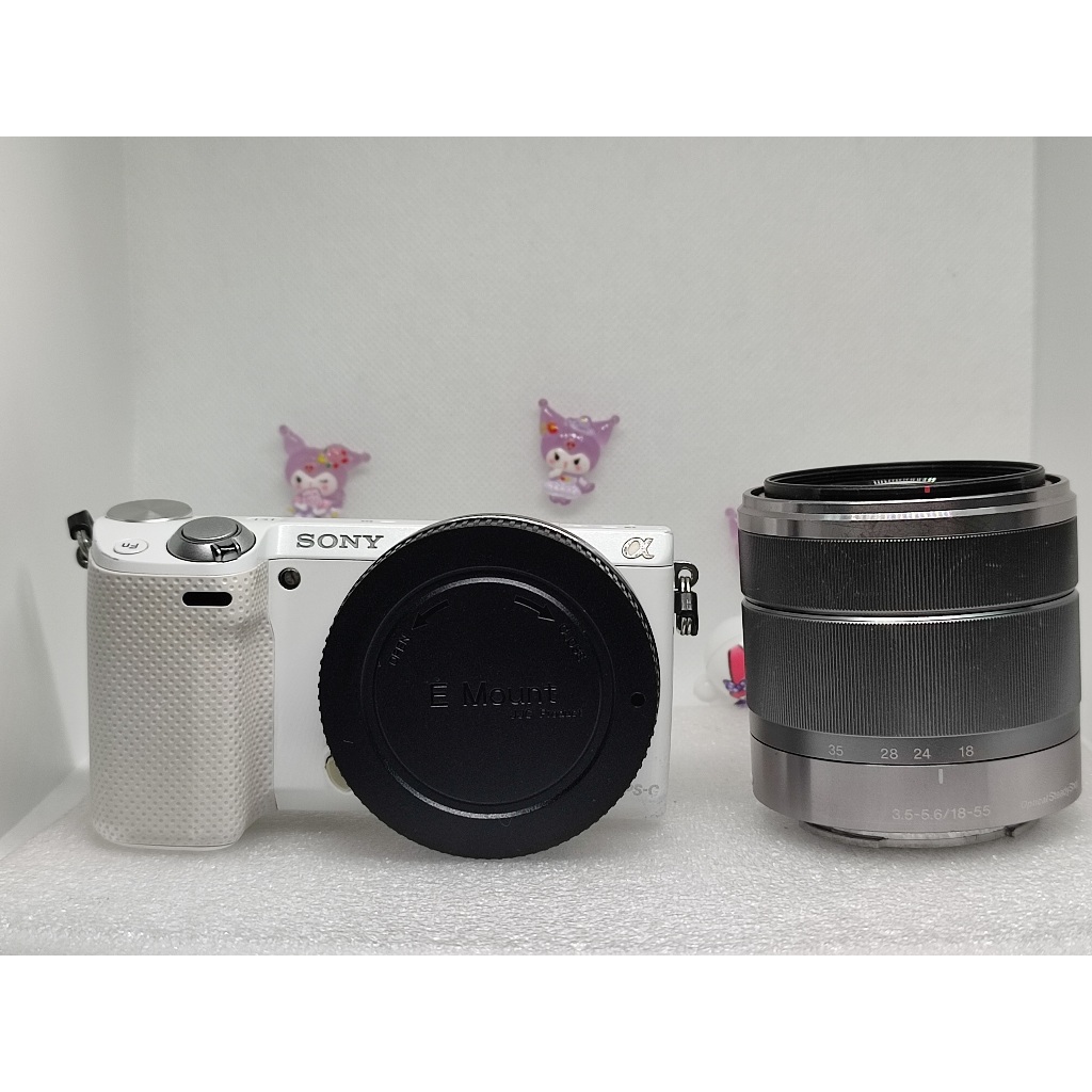 Máy ảnh Sony Nex-5R kèm len 18-55 màn hình lật - tiếng Anh - có wifi