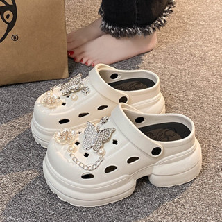 Dép Sục Nữ Đế Cao 10.5 CM Nhiều Màu Độn Chiều Cao Kèm Nhiều Mẫu Sticker Cute TRANGBIHUE