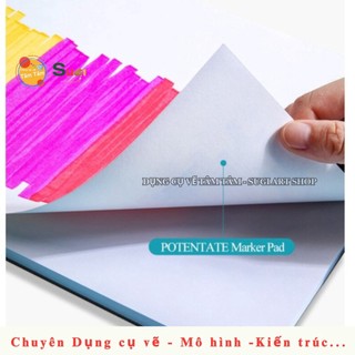 [ TÂM TÂM ]-Sổ vẽ marker, Marker pad Potentate