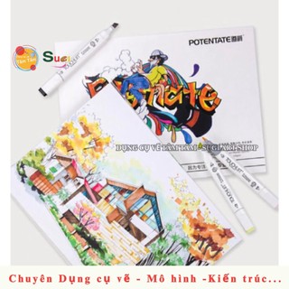 [ TÂM TÂM ]-Sổ vẽ marker, Marker pad Potentate