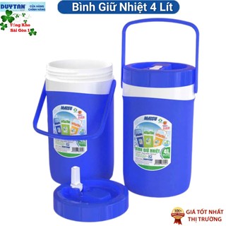 🌱 bình giữ nhiệt 4 lít duy tân, nhựa pp an toàn và tiện lợi chính hãng🌱duytanstore🌱
