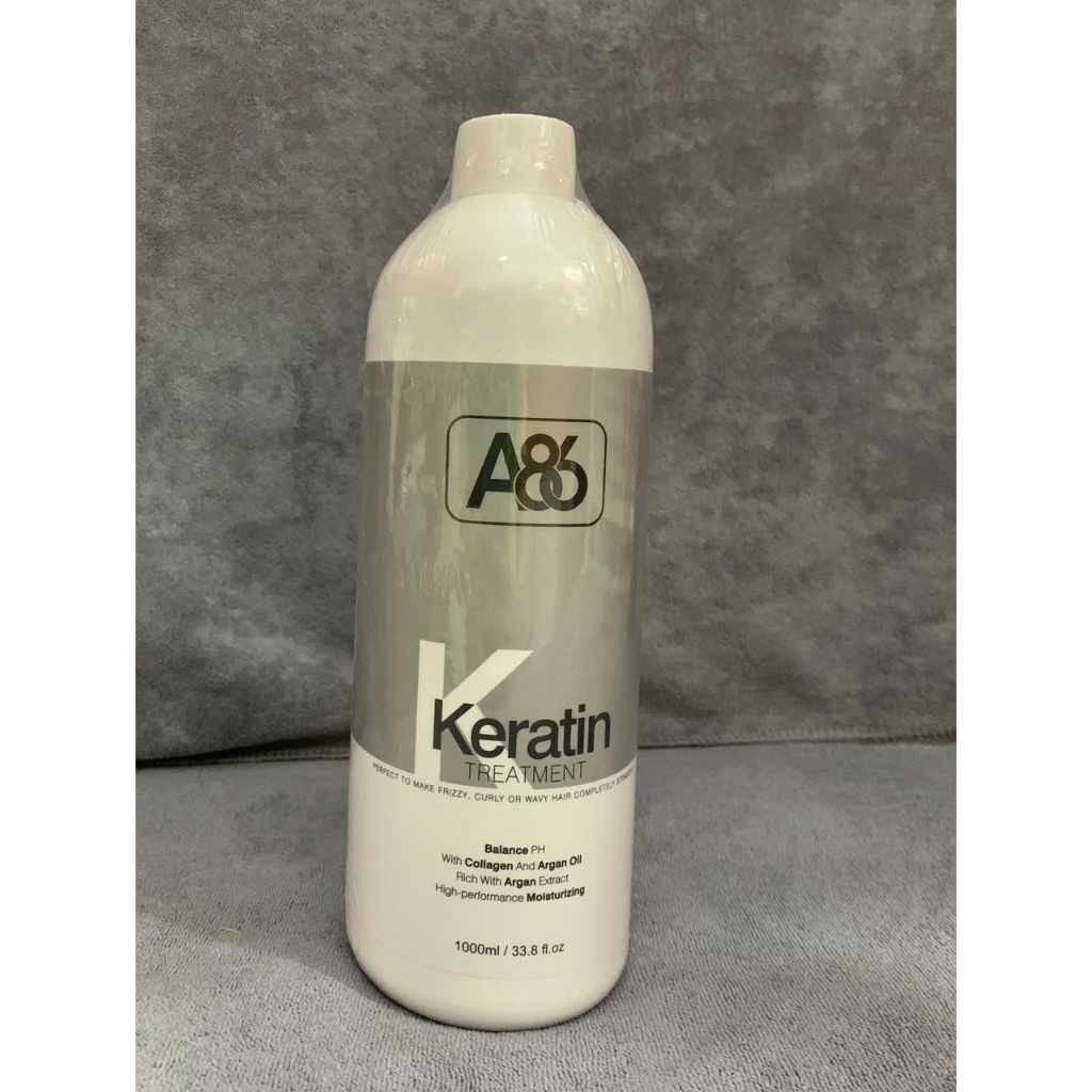 CHAI KERATIN A86 1000ml PHỤC HỒI TÓC NÁT
