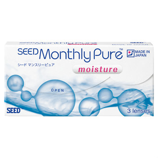 ( 1lense ) Kính áp tròng 1 tháng SEED Monthly Fine UV contact lenses