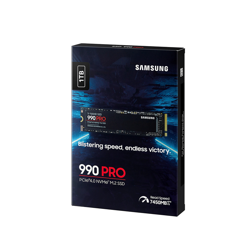 Ổ cứng gắn trong SSD Samsung 990 Pro 1TB PCIe M.2 2280 Gen 4.0 x4 NVMe V-NAND (Đen) - Phụ Kiện 1986