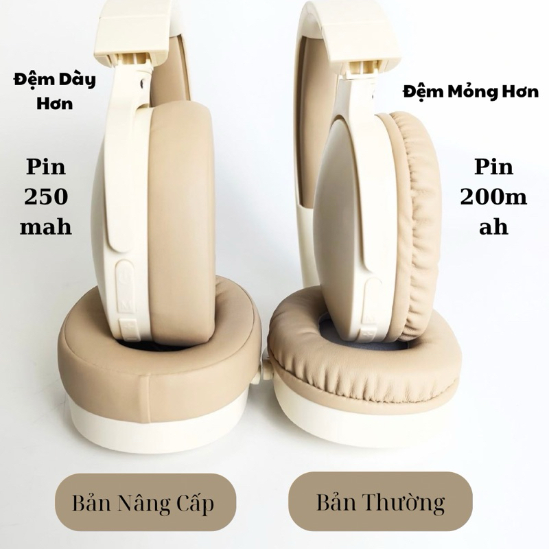 Tai Nghe Không Dây Chụp Tai,Headphone Bluetooth P2961 Chống Ồn Có Mic Đàm Thoại,Lượng Pin Trâu | BigBuy360 - bigbuy360.vn