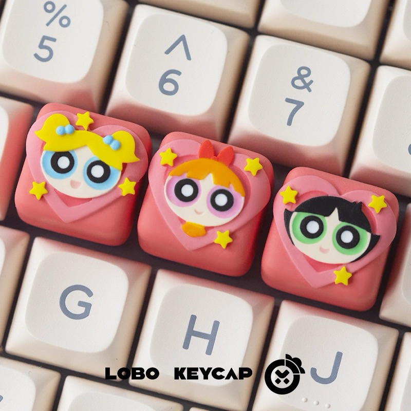 Keycap Artisan LOBO Powerpuff Girls