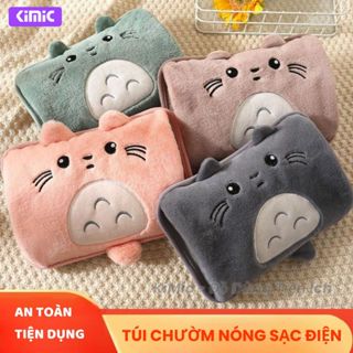 Túi chườm nóng sạc điện sưởi ấm tay chân bụng hình thú dễ thương cho bạn gái Kimic