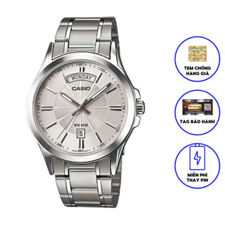 Đồng Hồ Casio Nam Dây Kim Loại MTP-1381D-7AV Chính Hãng