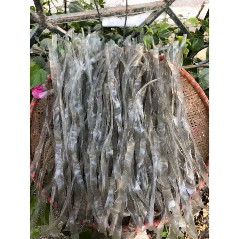 (1kg) Miến dong thái tay , miến dong sợi to, miến dẹt