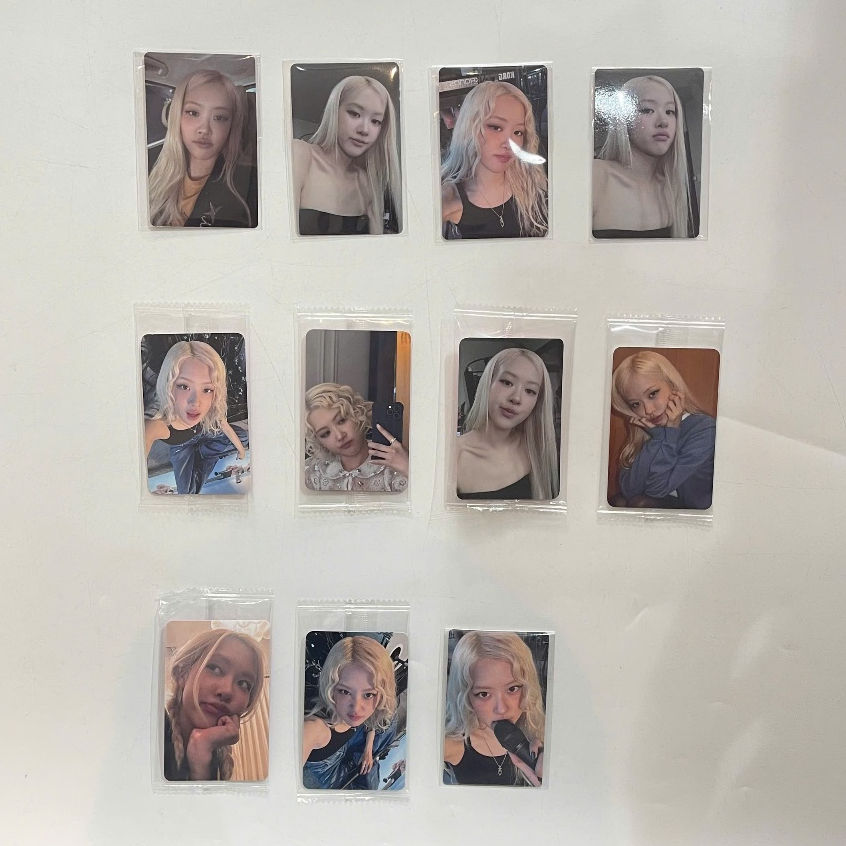 BLACKPINK ROSÉ - Card POB album ROSIE và Tổng hợp chính hãng