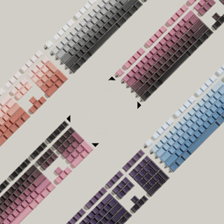 KEYCAP GRADIENT SIDE PRINT XUYÊN LED CẠNH | PBT DOUBLE SHOT | OEM PROFILE