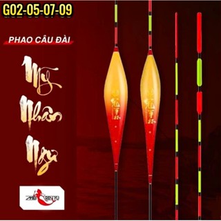  Phao câu Đài Mỹ Nhân Ngư G02 - G05 - G07 - G09. Phao nano câu ngày cao cấp. Phao câu tín hiệu nhạy 