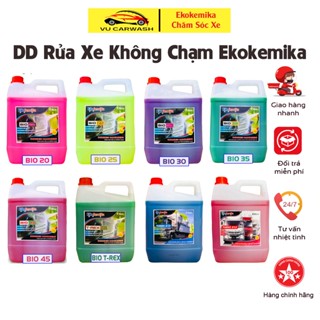 Nước Rửa Xe Không Chạm, Dung Dịch Rửa Xe Ô tô, Xe Máy Ekokemika 5l, SIÊU SẠCH, SIÊU BÓNG (Chính Hãng)