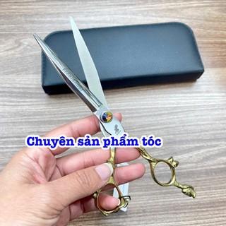 ✅Freelander Kéo cắt tóc cao cấp Freelander 7.0, thép S440C, độ cứng trên 62HRC, kích thước 7.0 inches, lưỡi kéo 8cm