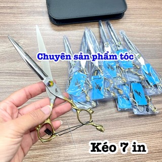 ✅Freelander Kéo cắt tóc cao cấp Freelander 7.0, thép S440C, độ cứng trên 62HRC, kích thước 7.0 inches, lưỡi kéo 8cm