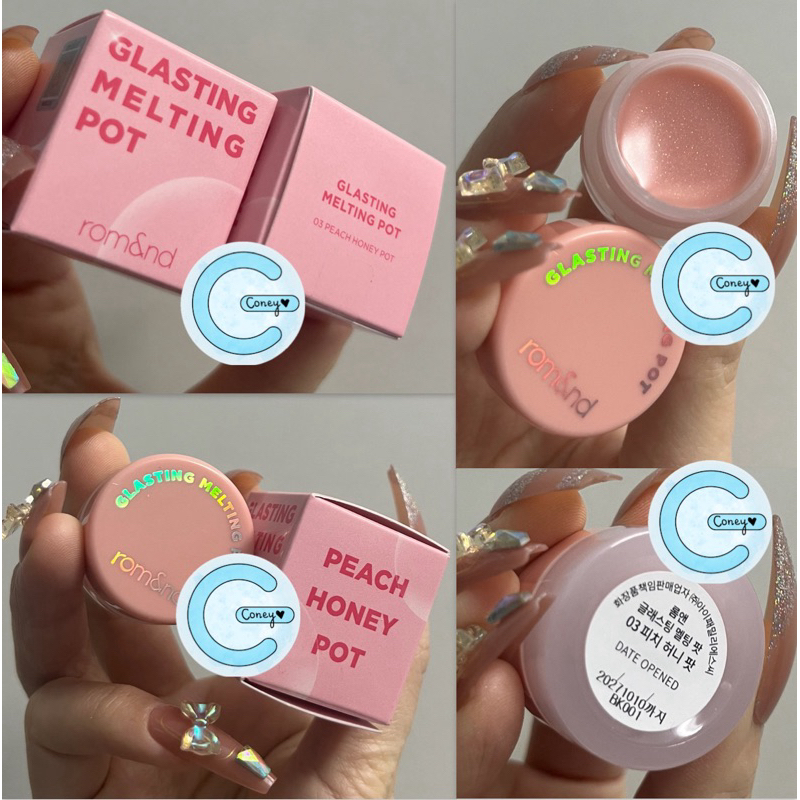 Son dưỡng dạng hũ Glasting Melting Romand chính hãng có sẵn