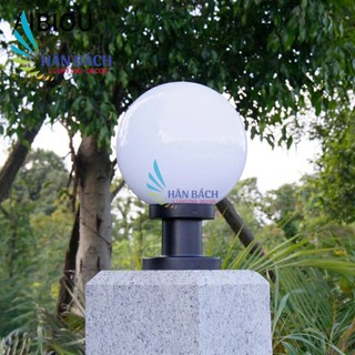 Đèn trụ cổng hình tròn phi 200cm đã gồm bóng led