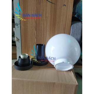 Đèn trụ cổng hình tròn phi 200cm đã gồm bóng led
