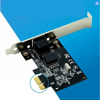 Card mạng RJ45 1000 Mbps chính hãng Veggieg V-PC01 chíp RTL8111F, Card Lan H61 pci express thường