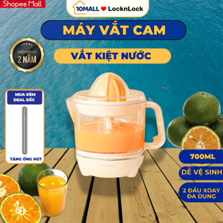  Máy vắt cam LocknLock EJJ231IVY Trắng Ngà 700ml xoay ép 2 chiều cho nhiều nước Cam - 10MALL 