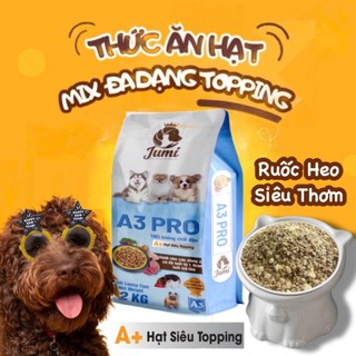 Hạt cho chó mix RUỐC siêu Thơm YUMI PRO A+, hỗ trợ làm mượt lông, giảm rụng lông dành chó mọi lứa tuổi