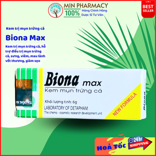 Kem bôi mụn Biona max 6g - Minpharmacy