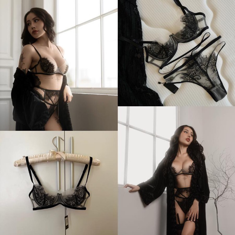 Bộ đồ lót ren có gọng nâng gợi cảm Selina - Secret Flight