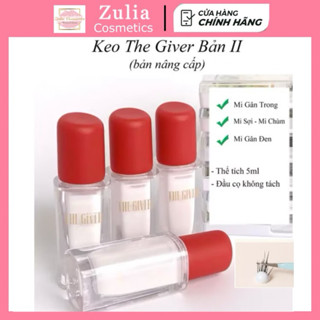 Keo dán mi The Giver bản II gắn mi giả mi gân trong mi chùm an toàn dễ sử dụng lông mi giả The Giver