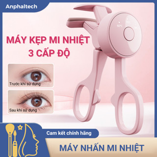 Máy Kẹp Mi Nhiệt, Máy Uốn Mi Nhiệt, Kẹp Mi Điện Mini, Giữ Nếp Cong Mi Lâu Hơn Bằng 3 Chế Độ Nhiệt, Có Pin Sạc