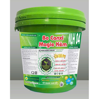 Phân bón siêu vi lượng bo canxi kẽm xô 10kg tốt nhanh xanh bền